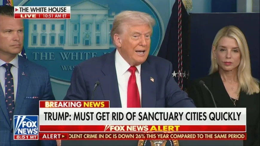‘Don’t Fall For the Distraction’: Left Accuses Trump of Epstein Cover Up With DC Troop Deployment